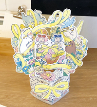 Carica l'immagine nel visualizzatore di Gallery, Futaribon-chan 3D greeting card "Vase"