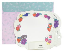 Carica l'immagine nel visualizzatore di Gallery, Futaribon-chan 3D greeting card "Fruit frame"