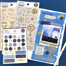 Charger l'image dans la galerie, Label Sticker "Paper material"(Blue/Pink)