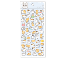 Charger l'image dans la galerie, Mame Mame Animal sticker (Cat)masking sticker