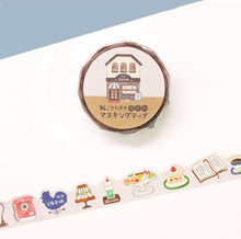 Lade das Bild in den Galerie-Viewer, Kotorimachi "Cafe" washi tape