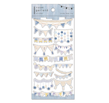 Lade das Bild in den Galerie-Viewer, room garland sticker "smoky blue flag"