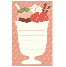 Lade das Bild in den Galerie-Viewer, Mini letter set "Strawberry letter" (Strawberry parfait)