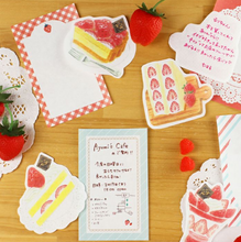 Lade das Bild in den Galerie-Viewer, Mini letter set "Fruit parlor berry" (Tart)