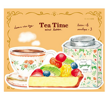 Charger l'image dans la galerie, Die Cut Mini letter set "Otome time/Tea time(Darjeeling) "