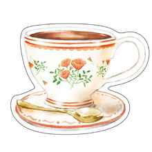 Charger l'image dans la galerie, Die Cut Mini letter set "Otome time/Tea time(Darjeeling) "