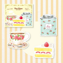 Charger l'image dans la galerie, Die Cut Mini letter set "Otome time/Tea time(Rose) "