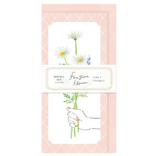 Charger l'image dans la galerie, Ippitsu sen(一筆箋)"Otome time/Daisy" Letter set