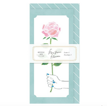 Charger l'image dans la galerie, Ippitsu sen(一筆箋)"Otome time/Rose" Letter set