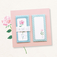 Charger l'image dans la galerie, Ippitsu sen(一筆箋)"Otome time/Rose" Letter set