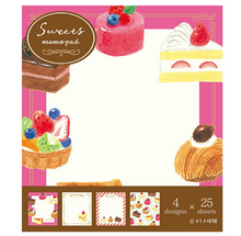Load image into Gallery viewer, Memo pad "Otome time/Cake"