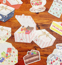 Charger l'image dans la galerie, Die Cut Mini letter set "Otome time/Tea time(Rose) "