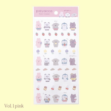 Charger l'image dans la galerie, poyacco sticker(pink/brown)