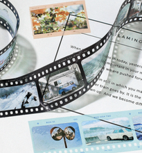 Lade das Bild in den Galerie-Viewer, Clear Tape "Film black"