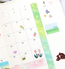 Lade das Bild in den Galerie-Viewer, Miki Tamura washi tape sticker "Trip"