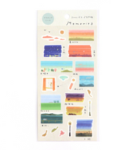 Lade das Bild in den Galerie-Viewer, Miki Tamura washi tape sticker "Memories"