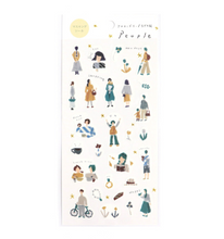 Lade das Bild in den Galerie-Viewer, Miki Tamura washi tape sticker "People"