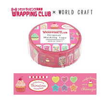 Charger l'image dans la galerie, Shimojima×WORLD CRAFT Limited Edition " SHIMOJIMA SWEETS SHOP" washi tape
