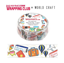 Lade das Bild in den Galerie-Viewer, Shimojima×WORLD CRAFT Limited Edition "Travel" washi tape
