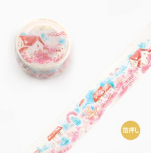 Carica l'immagine nel visualizzatore di Gallery, Special City of watercolors washi tape "Villa"