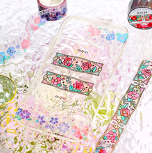 Carica l'immagine nel visualizzatore di Gallery, Special stained glass Clear tape "Dream flower"