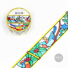 Carica l'immagine nel visualizzatore di Gallery, Special stained glass Clear tape "Birds and plants"