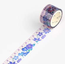 Carica l'immagine nel visualizzatore di Gallery, Special stained glass Clear tape "Dream flower"