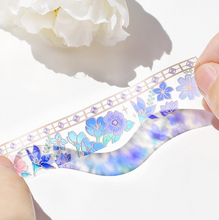 Carica l'immagine nel visualizzatore di Gallery, Special stained glass Clear tape "Dream flower"