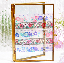 Carica l'immagine nel visualizzatore di Gallery, Special stained glass Clear tape "Dream flower"