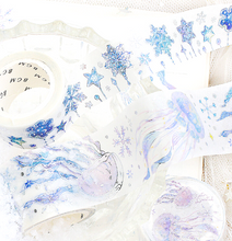 Lade das Bild in den Galerie-Viewer, Special winter washi "Crystal of snow"