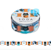 Carica l'immagine nel visualizzatore di Gallery, Clear tape SODA Die cut -face-