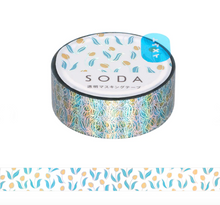 Carica l'immagine nel visualizzatore di Gallery, Clear tape SODA aurora foil -tulip-
