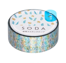 Carica l'immagine nel visualizzatore di Gallery, Clear tape SODA aurora foil -tulip-