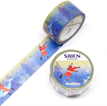 Load image into Gallery viewer, Washi tape "Oceans Christmas" masking tape