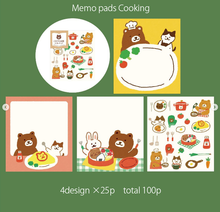 Lade das Bild in den Galerie-Viewer, Kumazawa shoten×Furukawashiko limited edition"Kumazawa Publishing" memo pads