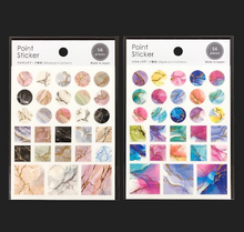 Load image into Gallery viewer, Point  Sticker "Natural/Colorful"