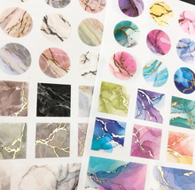 Load image into Gallery viewer, Point  Sticker "Natural/Colorful"