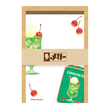 Charger l'image dans la galerie, Loft Mery Furukawashiko Limited Edition "Bursting Candy Chocolate"mini letter set -Melon Cream Soda-