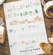 Lade das Bild in den Galerie-Viewer, Hokkori(ほっこり)washi tape "Lace" Die cut masking tape