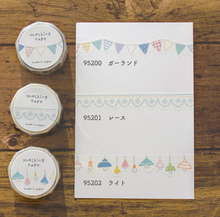 Lade das Bild in den Galerie-Viewer, Hokkori(ほっこり)washi tape "Lace" Die cut masking tape