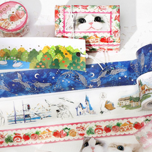 Lade das Bild in den Galerie-Viewer, MASKING TAPE LIFE "foil stamping" -travel memories-