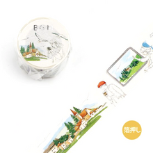 Lade das Bild in den Galerie-Viewer, MASKING TAPE LIFE "foil stamping" -travel memories-
