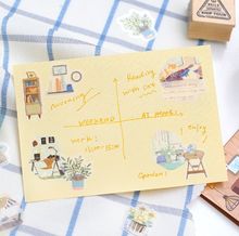 Lade das Bild in den Galerie-Viewer, Flake Seal foil stamping "Lifestyle" -interior-