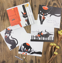 Carica l'immagine nel visualizzatore di Gallery, Black cat ROBIN Block memo pads