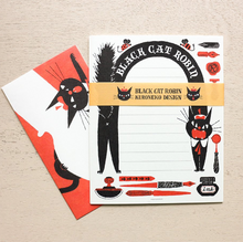 Carica l'immagine nel visualizzatore di Gallery, Black cat ROBIN letter set