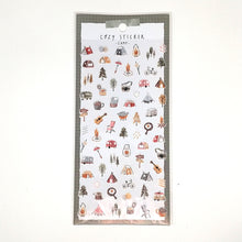 Lade das Bild in den Galerie-Viewer, COZY STICKER"CAMP" masking sticker