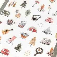 Lade das Bild in den Galerie-Viewer, COZY STICKER"CAMP" masking sticker