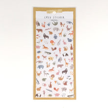 Lade das Bild in den Galerie-Viewer, COZY STICKER"ANIMAL" masking sticker