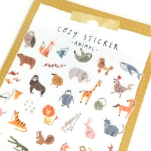 Lade das Bild in den Galerie-Viewer, COZY STICKER"ANIMAL" masking sticker