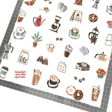 Charger l'image dans la galerie, COZY STICKER"CAFE" masking sticker